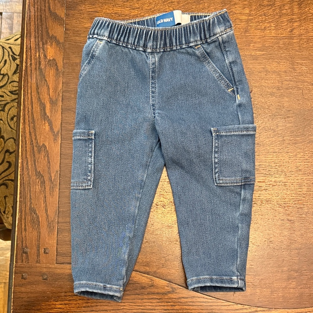 Old Navy Kids Denim Cargo Pants